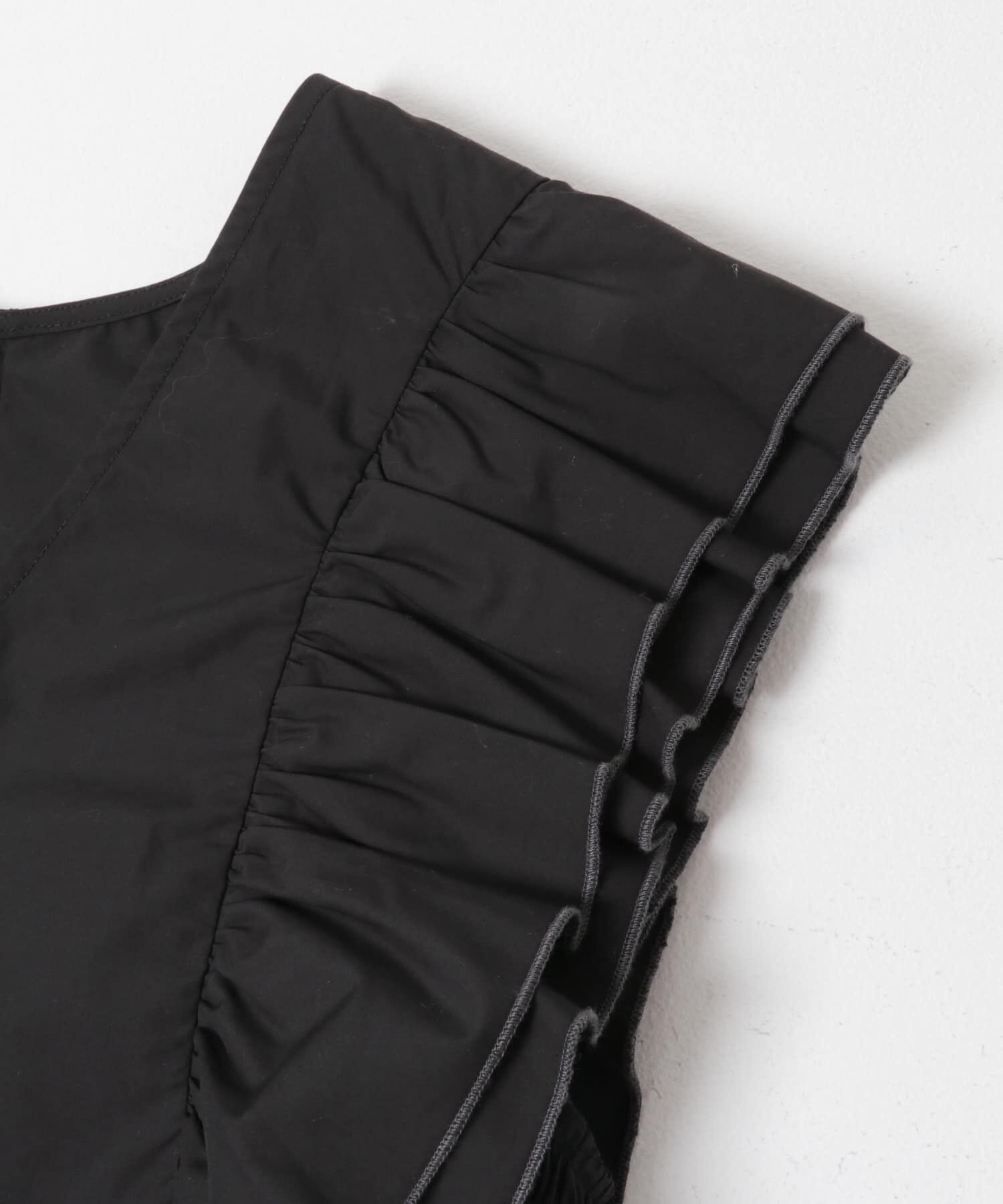  「2WAYバイカラーフリルブラウス」|シャツ・ブラウス|