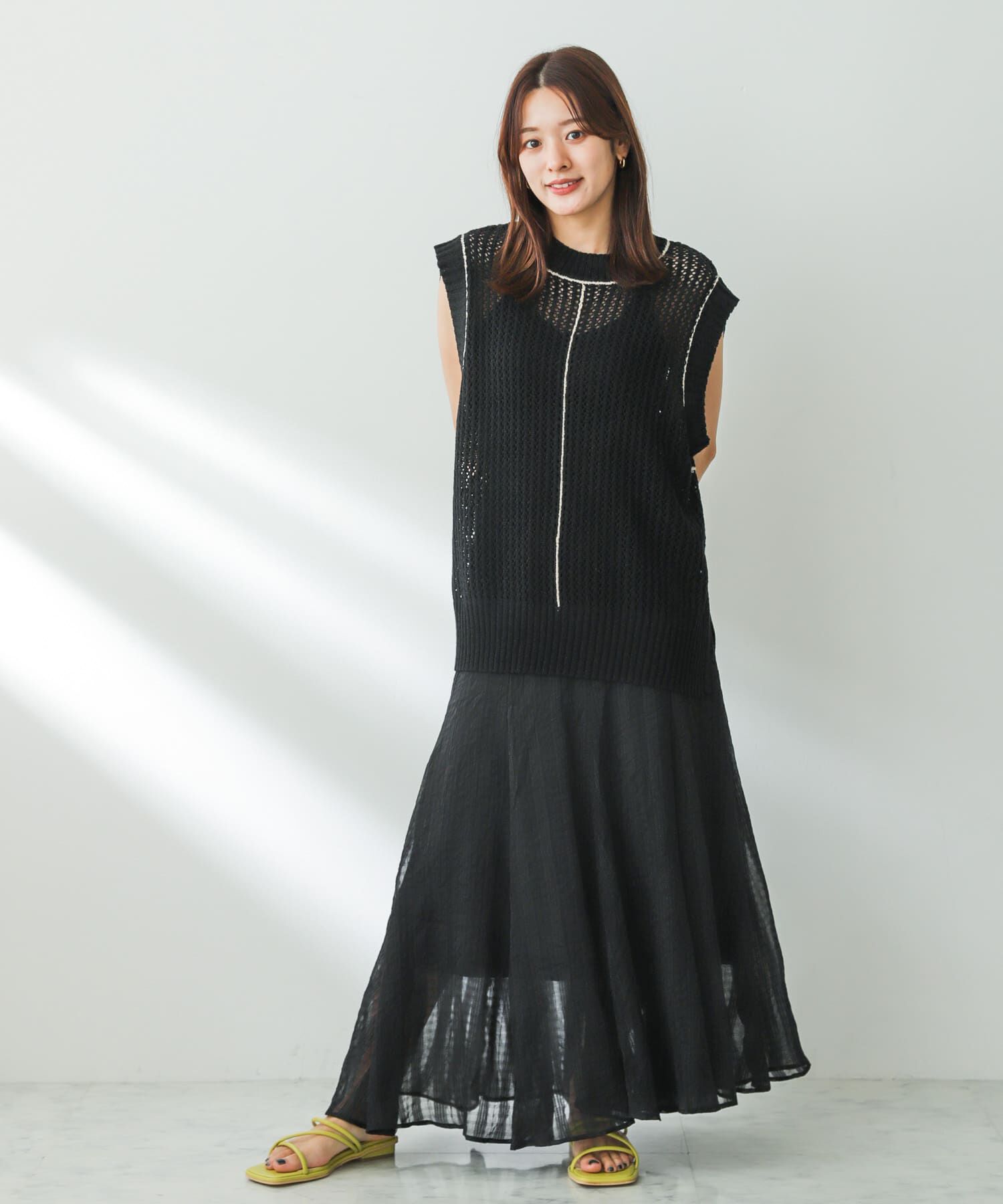 SENSE OF PLACE by URBAN RESEARCH「コードアシメサンダル」|サンダル|