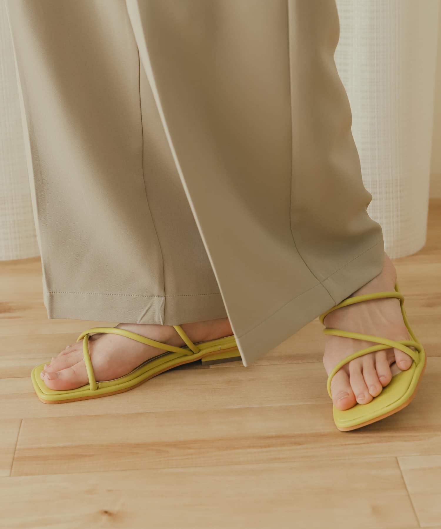 SENSE OF PLACE by URBAN RESEARCH「コードアシメサンダル」|サンダル|