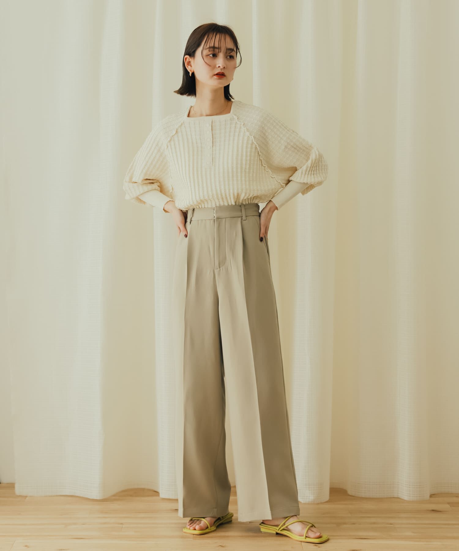 SENSE OF PLACE by URBAN RESEARCH「コードアシメサンダル」|サンダル|