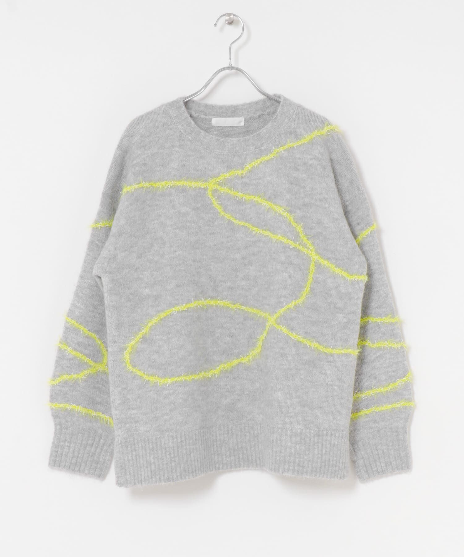 SENSE OF PLACE by URBAN RESEARCH「シャギーラインルーズニット」|ニット・セーター|