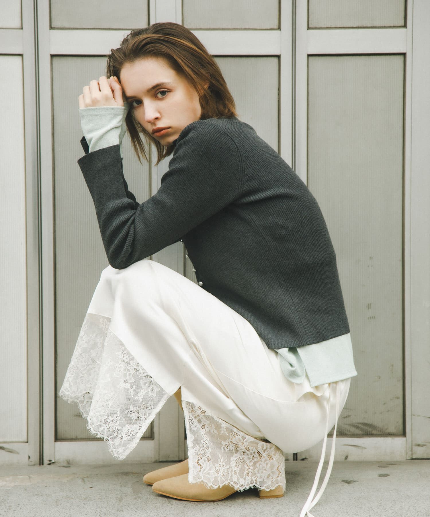 SENSE OF PLACE by URBAN RESEARCH「『一部WEB限定ｶﾗｰ』『洗濯可』ﾒﾀﾙﾎﾞﾀﾝｴﾘﾂｷｺﾝﾊﾟｸﾄｶ 」|カーディガン|