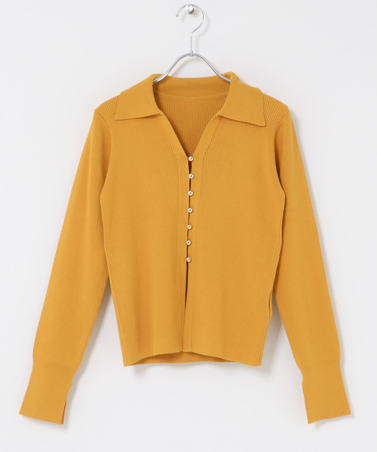 SENSE OF PLACE by URBAN RESEARCH「『一部WEB限定ｶﾗｰ』『洗濯可』ﾒﾀﾙﾎﾞﾀﾝｴﾘﾂｷｺﾝﾊﾟｸﾄｶ 」|カーディガン|