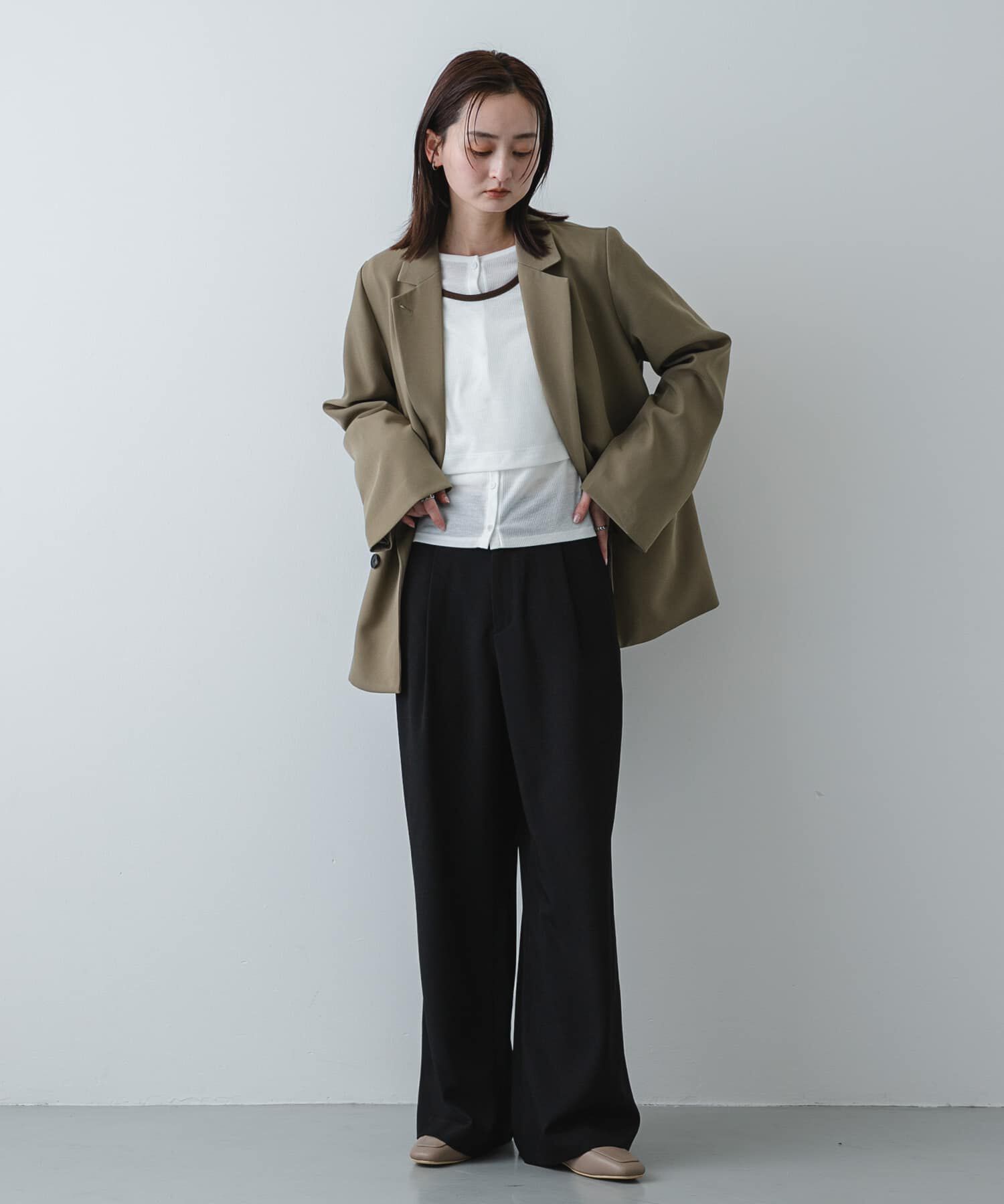 SENSE OF PLACE by URBAN RESEARCH「クロスベルトローファーパンプス」|ローファー|