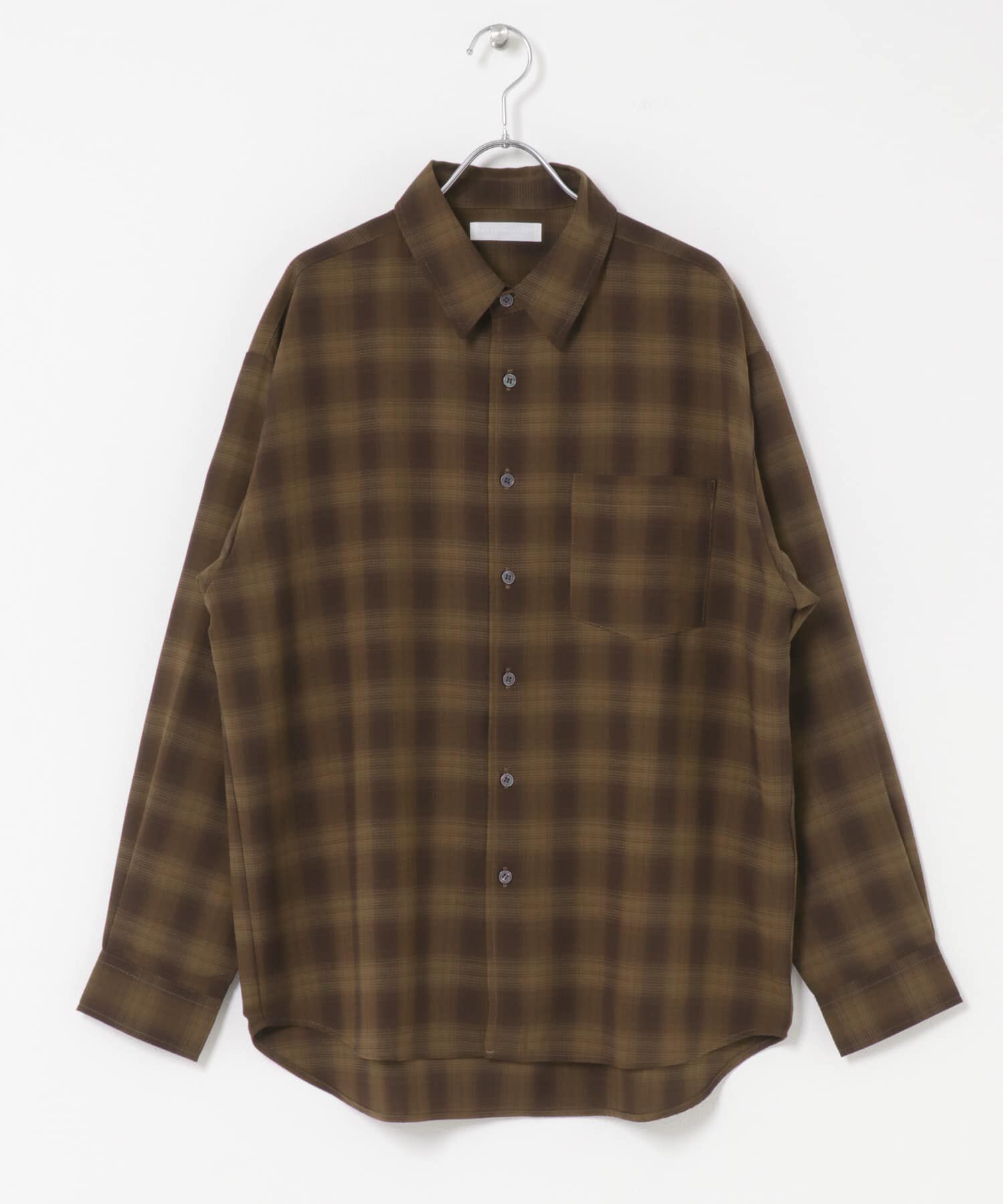 SENSE OF PLACE by URBAN RESEARCH「マドラスチェックロングスリーブシャツ」|シャツ・ブラウス|
