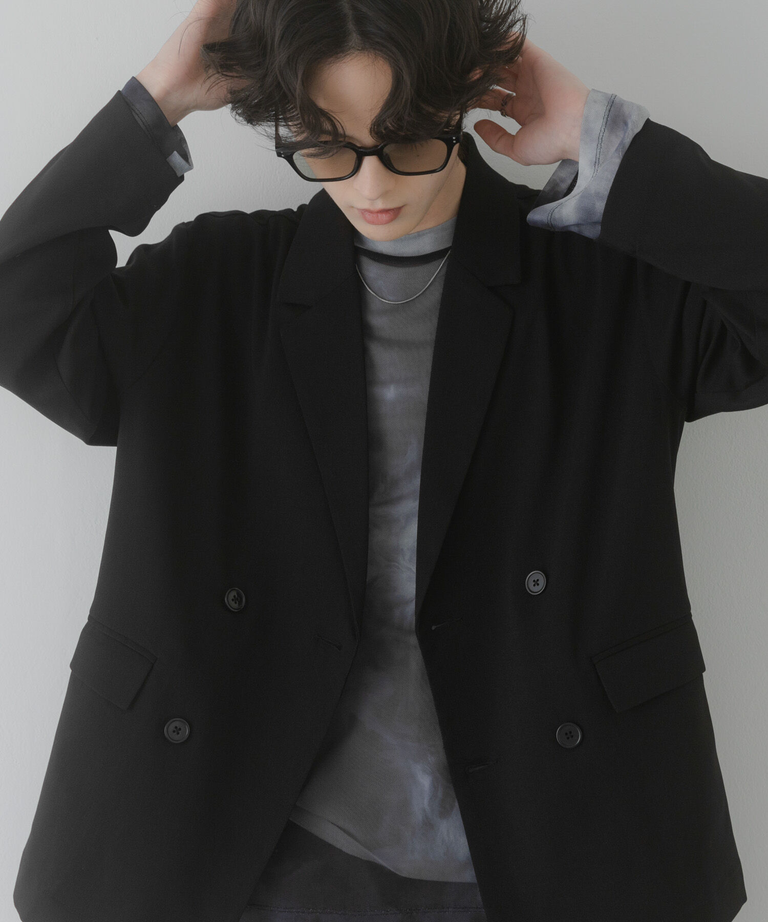 SENSE OF PLACE by URBAN RESEARCH「『イージーケア/速乾』リネンライクダブルテーラードジャケット」|その他|