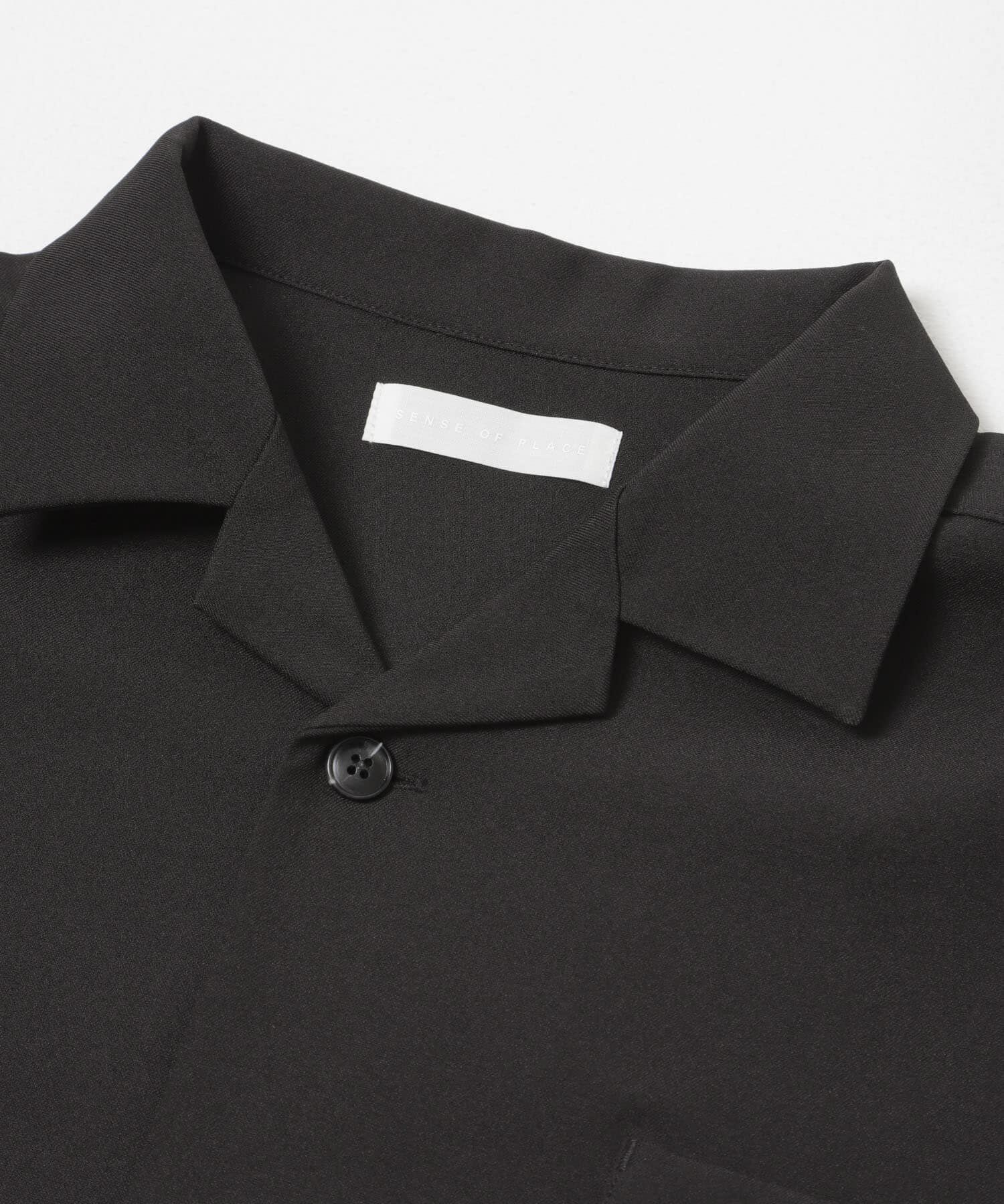 SENSE OF PLACE by URBAN RESEARCH「『速乾』ドライタッチオープンカラールーズショートスリーブシャツ」|シャツ・ブラウス|