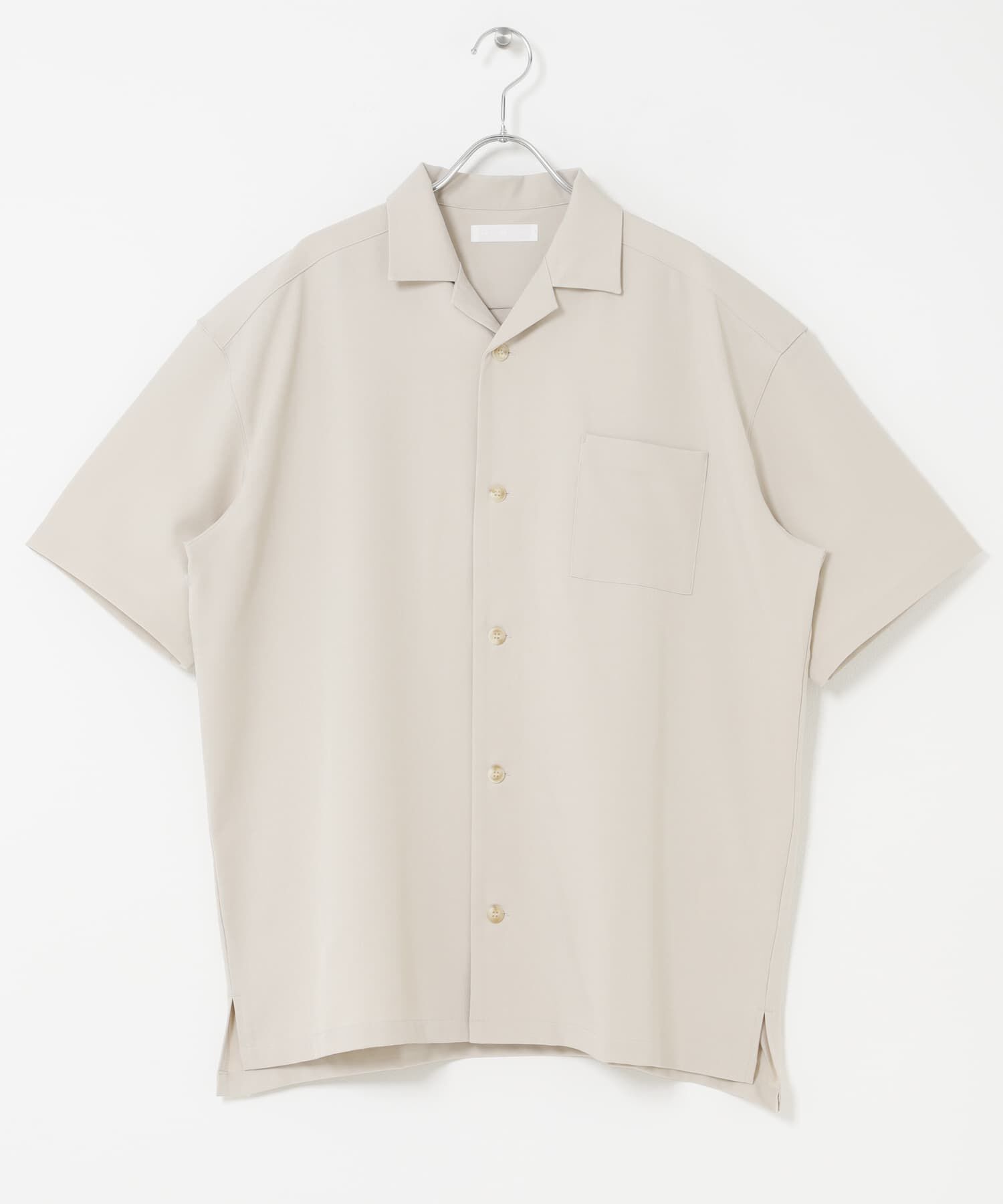 SENSE OF PLACE by URBAN RESEARCH「『速乾』ドライタッチオープンカラールーズショートスリーブシャツ」|シャツ・ブラウス|