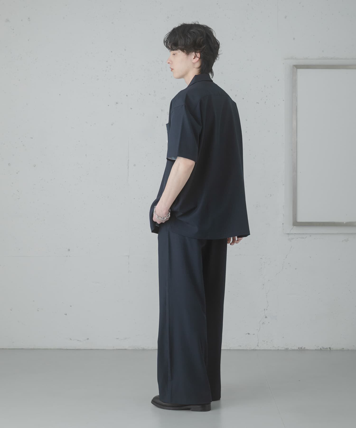 SENSE OF PLACE by URBAN RESEARCH「『速乾』ドライタッチオープンカラールーズショートスリーブシャツ」|シャツ・ブラウス|