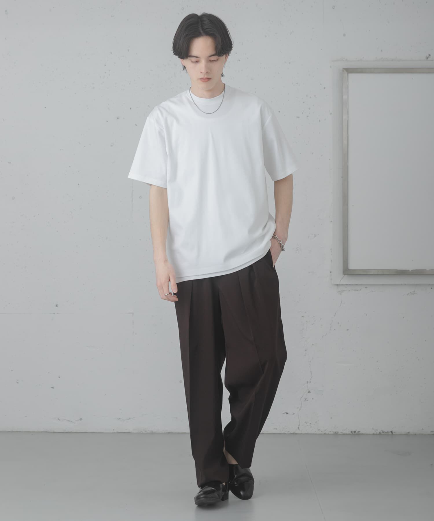 SENSE OF PLACE by URBAN RESEARCH「コットンスムースショートスリーブ Tシャツ」|Tシャツ・カットソー|