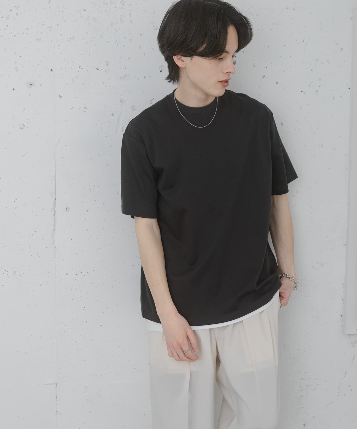 SENSE OF PLACE by URBAN RESEARCH「コットンスムースショートスリーブ Tシャツ」|Tシャツ・カットソー|