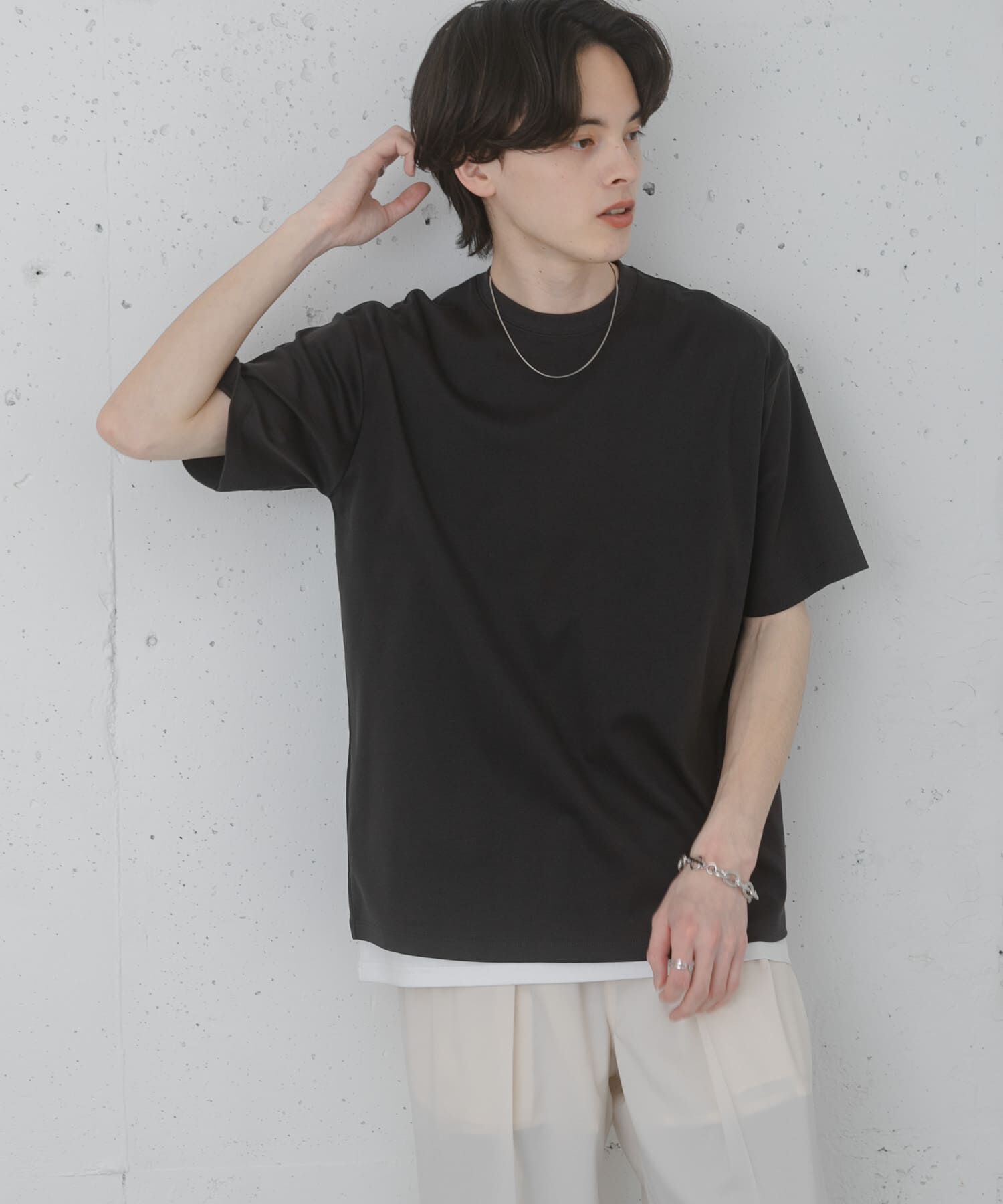 SENSE OF PLACE by URBAN RESEARCH「コットンスムースショートスリーブ Tシャツ」|Tシャツ・カットソー|