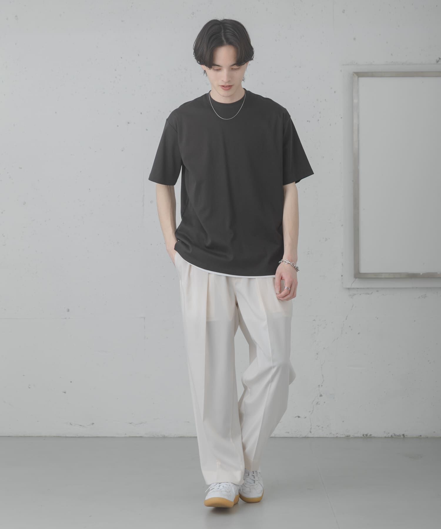 SENSE OF PLACE by URBAN RESEARCH「コットンスムースショートスリーブ Tシャツ」|Tシャツ・カットソー|