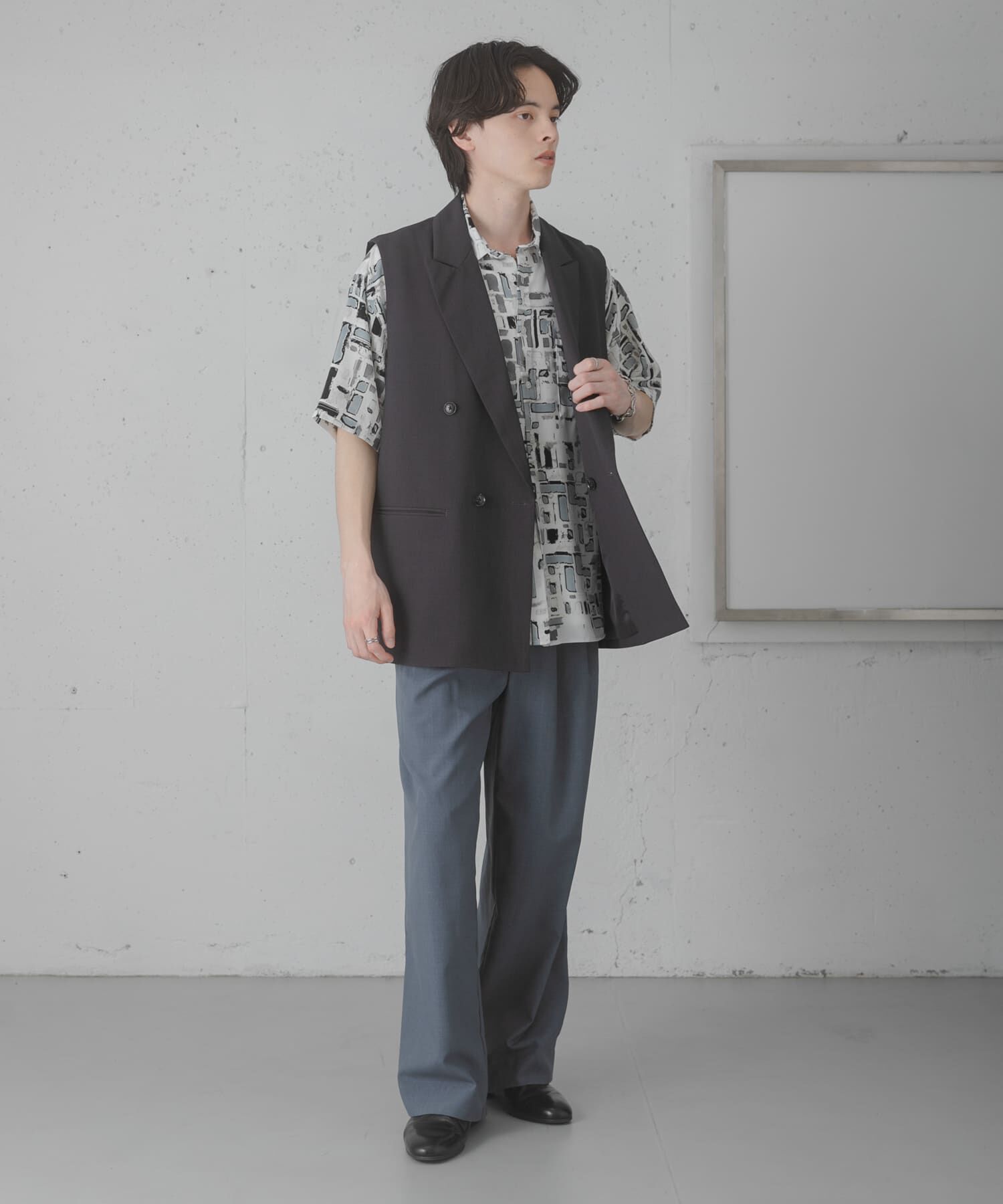 SENSE OF PLACE by URBAN RESEARCH「ダブルテーラードベスト」|ダウンベスト・ベスト|