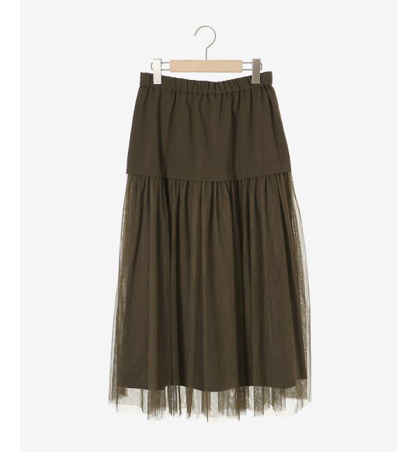 le.coeur blanc「チュールキリカエスカート」|スカート|