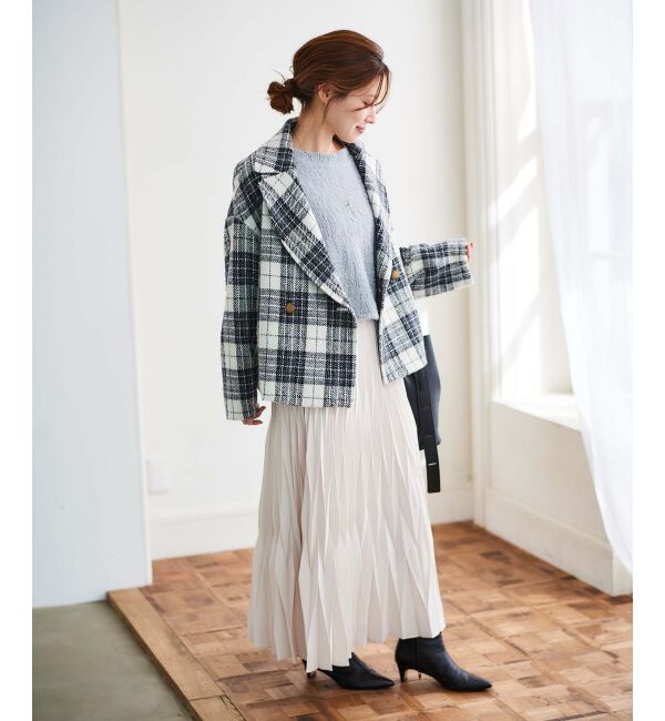 le.coeur blanc「《手洗い可能》シャギードルマンプルオーバー」|プルオーバー|