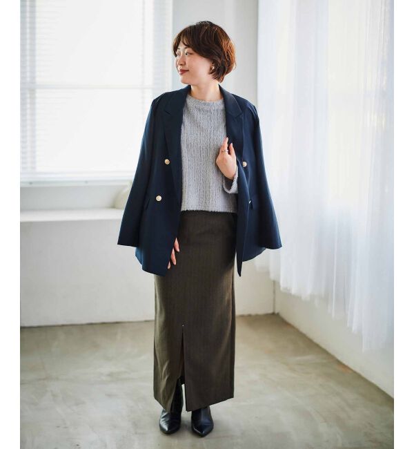 le.coeur blanc「《手洗い可能》シャギードルマンプルオーバー」|プルオーバー|