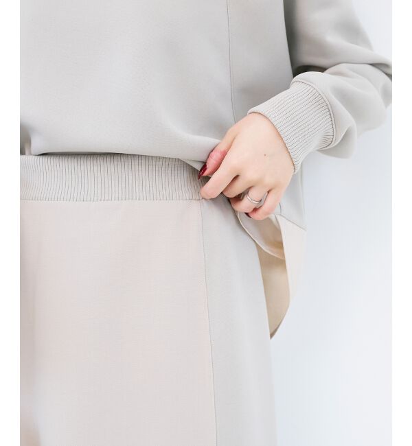 「ボンディングバイヤス切替スカート」|スカート|