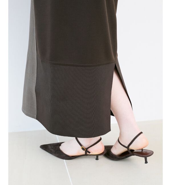  「ボンディングバイヤス切替スカート」|スカート|