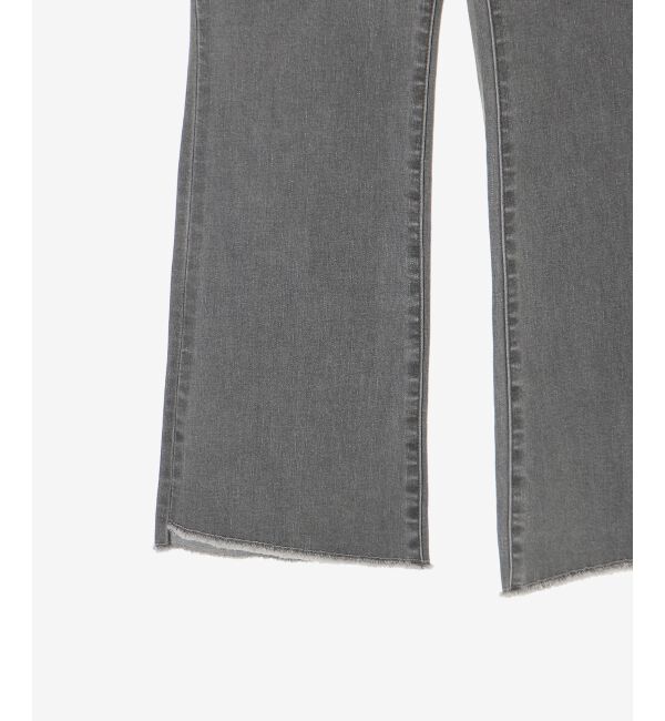  「ストレッチフレアデニムパンツ」|デニム|