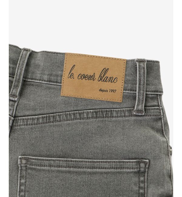  「ストレッチフレアデニムパンツ」|デニム|