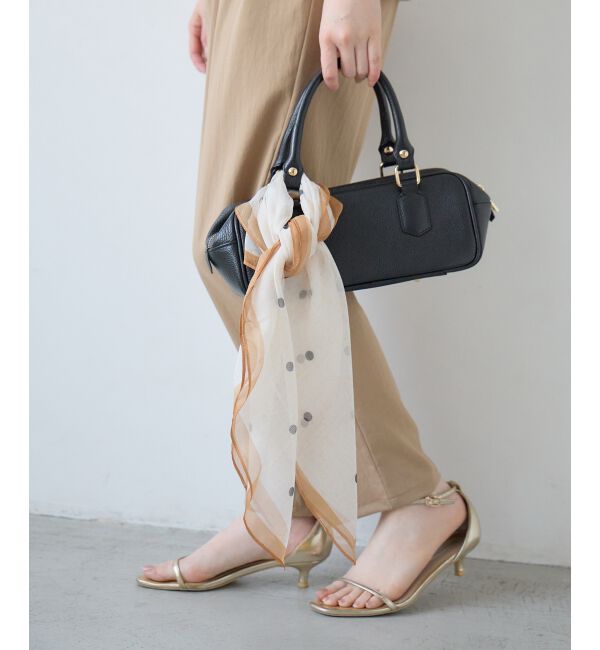  「《WEB限定アイテム》シフォンアソート柄スカーフ」|バンダナ・スカーフ|