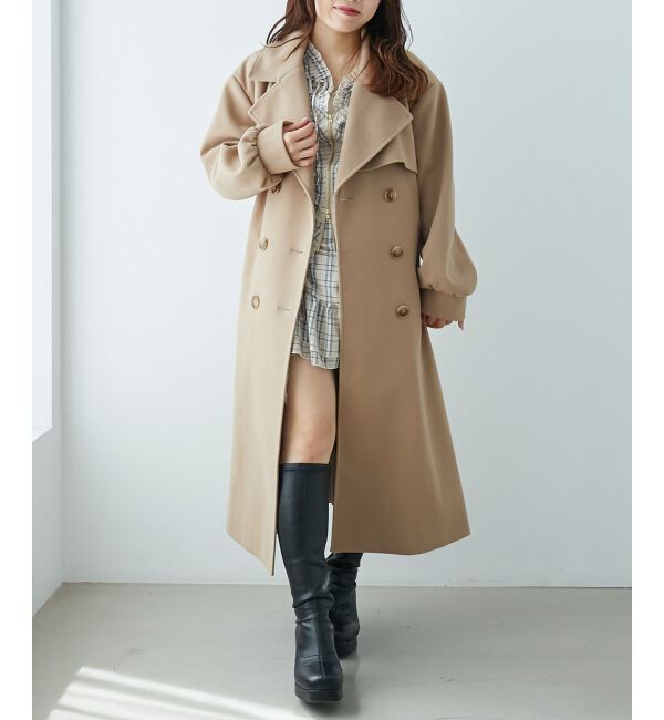  「レディロングチェスターコート」|チェスターコート|