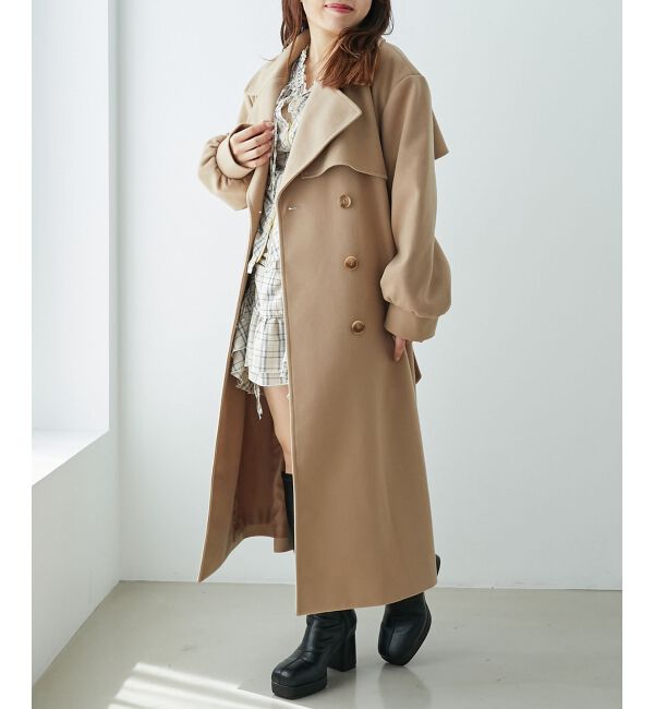  「レディロングチェスターコート」|チェスターコート|