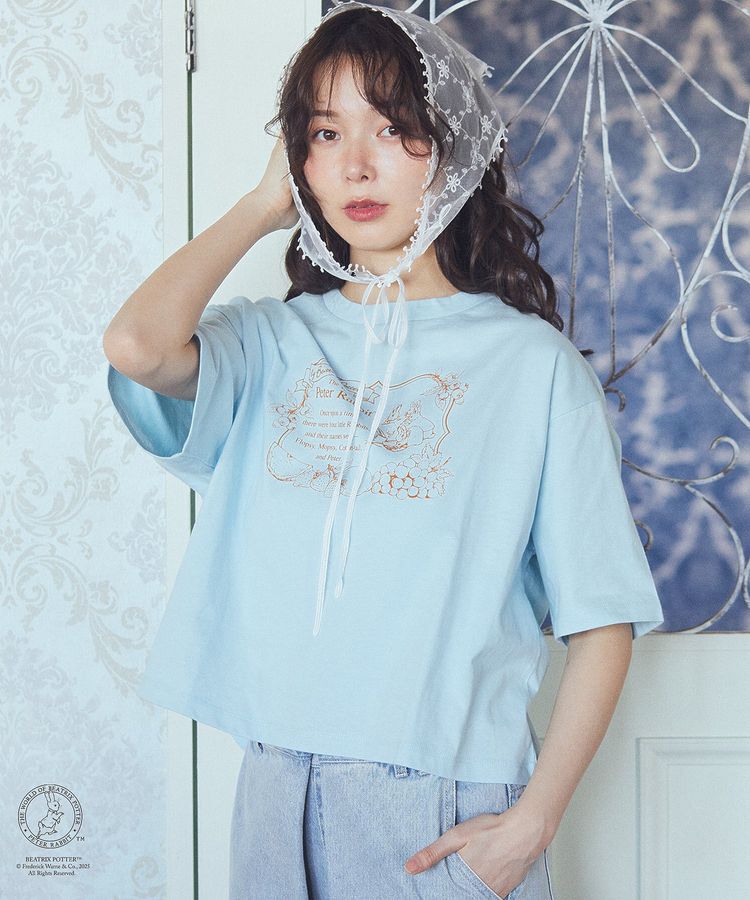 earth music&ecology「PeterRabbit(TM)/earth フルーツmixＴ」|Tシャツ・カットソー|