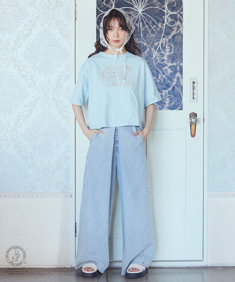 earth music&ecology「PeterRabbit(TM)/earth フルーツmixＴ」|Tシャツ・カットソー|