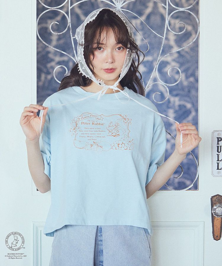 earth music&ecology「PeterRabbit(TM)/earth フルーツmixＴ」|Tシャツ・カットソー|Sax