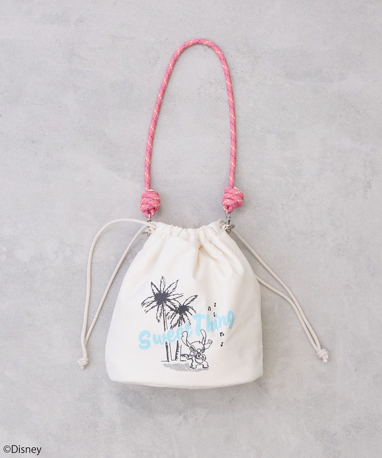 earth music&ecology「スティッチ/ロープコードパファーバッグ」|ショルダー・メッセンジャー|