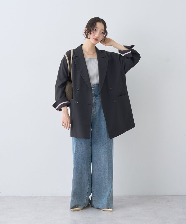 earth music&ecology「BIGジャケット」|テーラードジャケット|