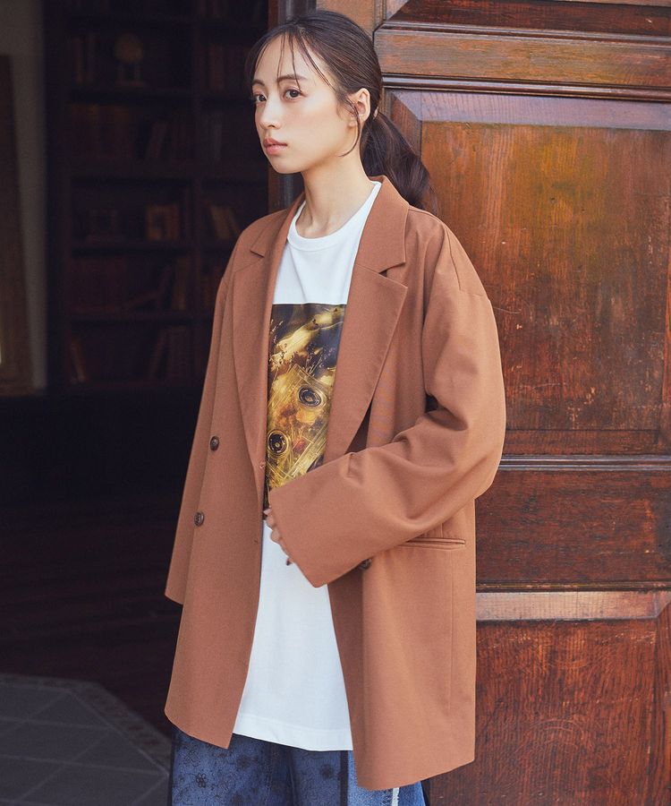 earth music&ecology「BIGジャケット」|テーラードジャケット|