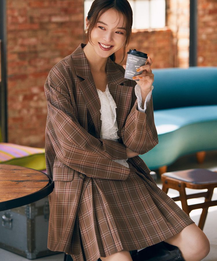 earth music&ecology「BIGジャケット」|テーラードジャケット|