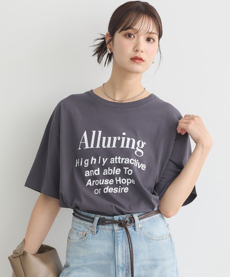 earth music&ecology「アソートプリントレギュラースリットTee」|Tシャツ・カットソー|