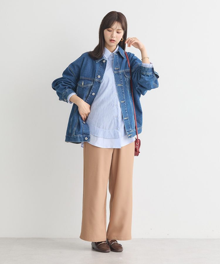 earth music&ecology「リラックスワイドパンツ」|その他|