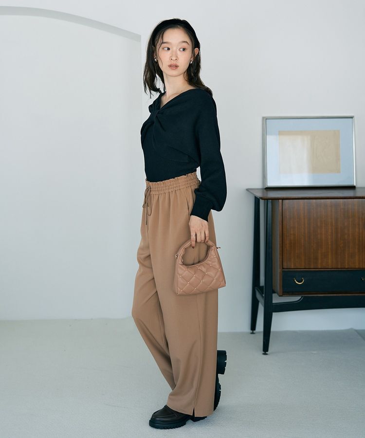 earth music&ecology「リラックスワイドパンツ」|その他|