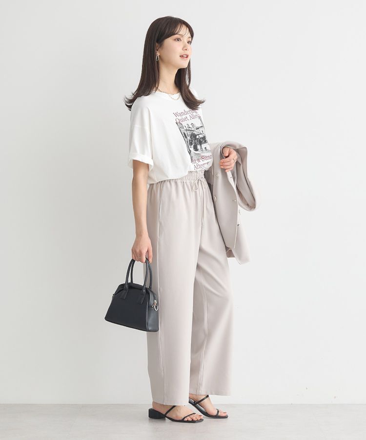 earth music&ecology「リラックスワイドパンツ」|その他|