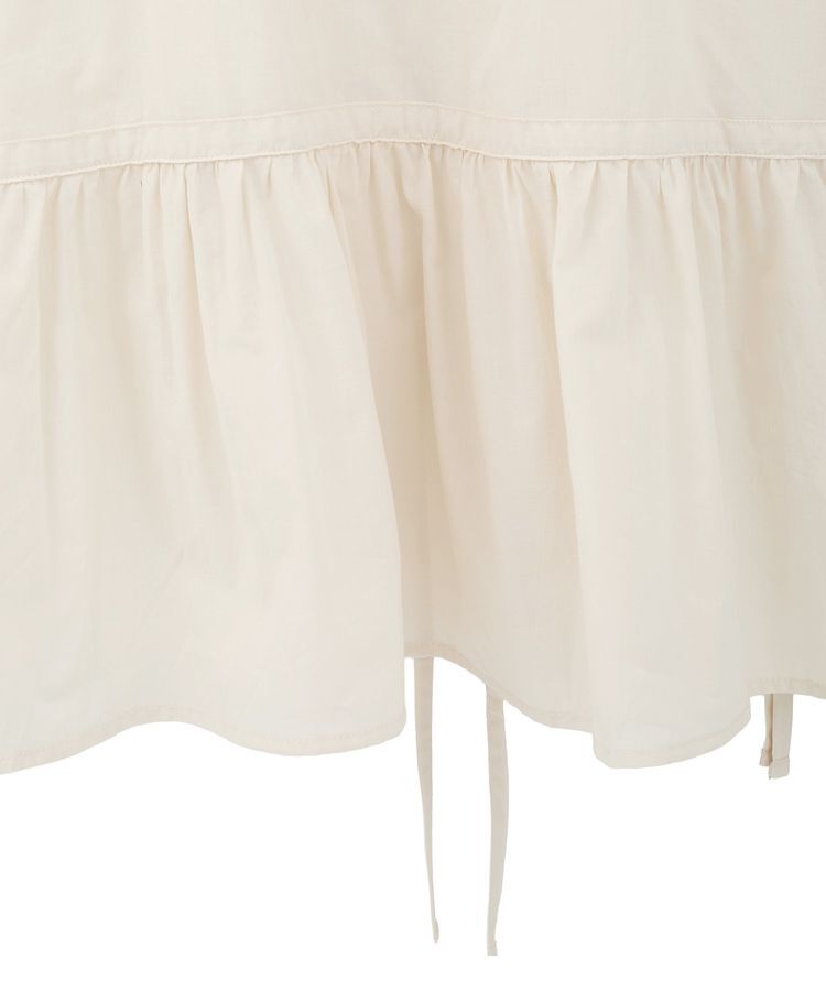 earth music&ecology「サイドリボンラッフルミニワンピース」|ワンピース|