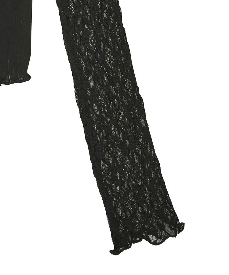 earth music&ecology「レース&times;アイレットプルオーバー」|Tシャツ・カットソー|