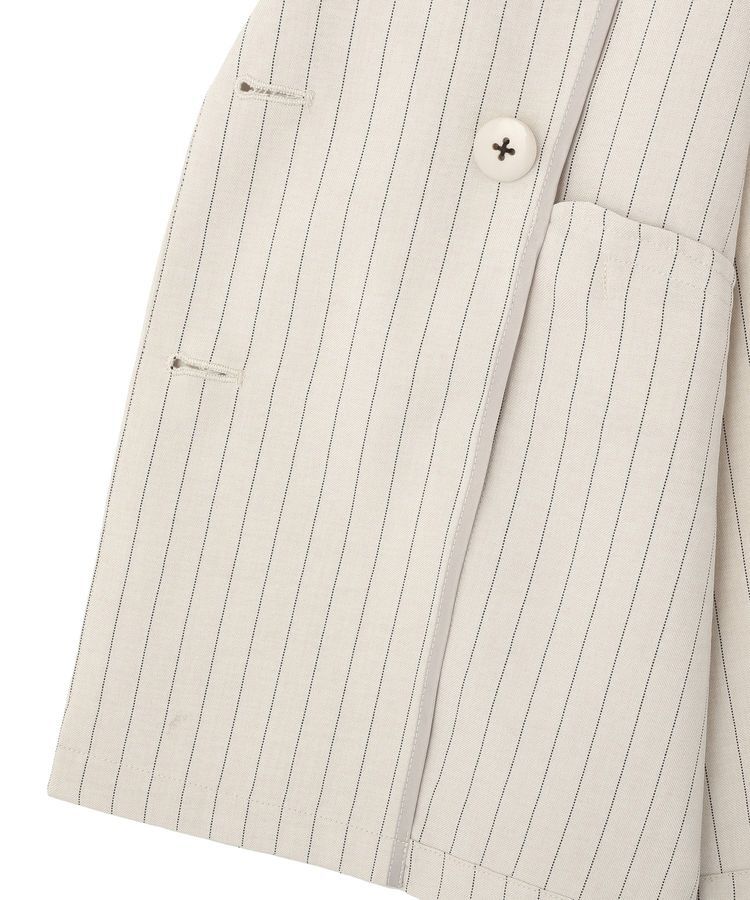 earth music&ecology「【セットアップ対応】リネンライクダブルジャケット」|テーラードジャケット|