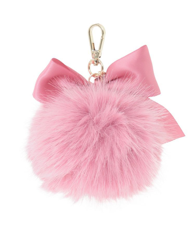 Maison de FLEUR「フェイクファーポンポンチャーム」|その他|