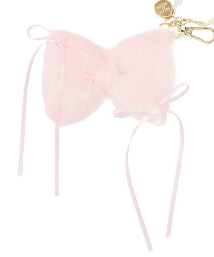Maison de FLEUR「フェイクファーリボンチャーム」|その他|