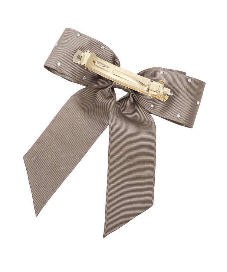 Maison de FLEUR「ビジューグログランリボンバレッタ」|その他|