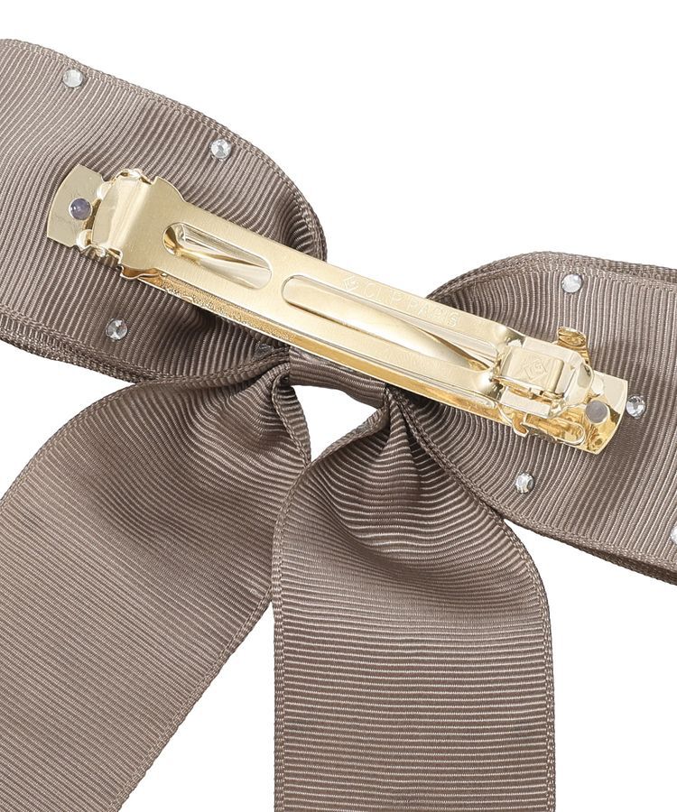 Maison de FLEUR「ビジューグログランリボンバレッタ」|その他|