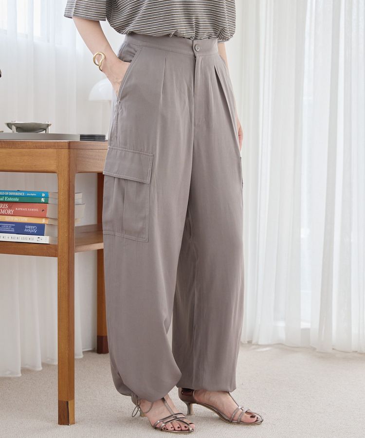 AMERICAN HOLIC「サテンカーゴパンツ」|その他|