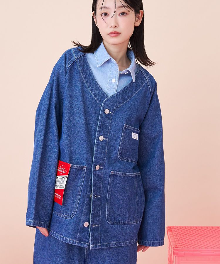 AMERICAN HOLIC「【PENNEY'S】デニムカバーオール」|テーラードジャケット|