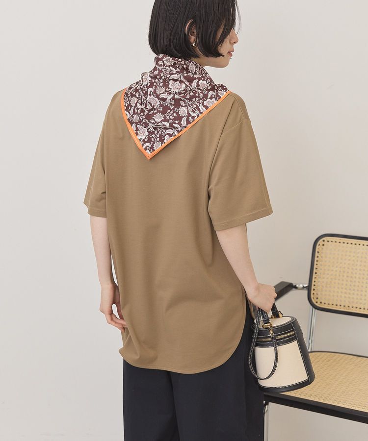 AMERICAN HOLIC「裾ラウンドTシャツ」|Tシャツ・カットソー|