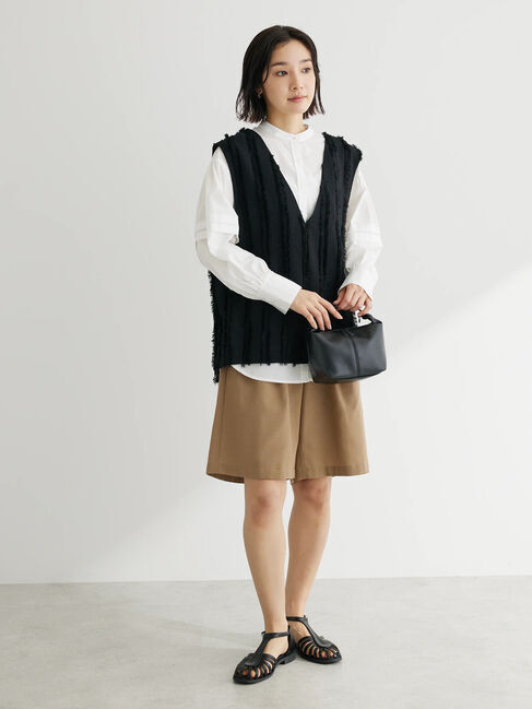  「綿麻混ハーフパンツ」|その他|